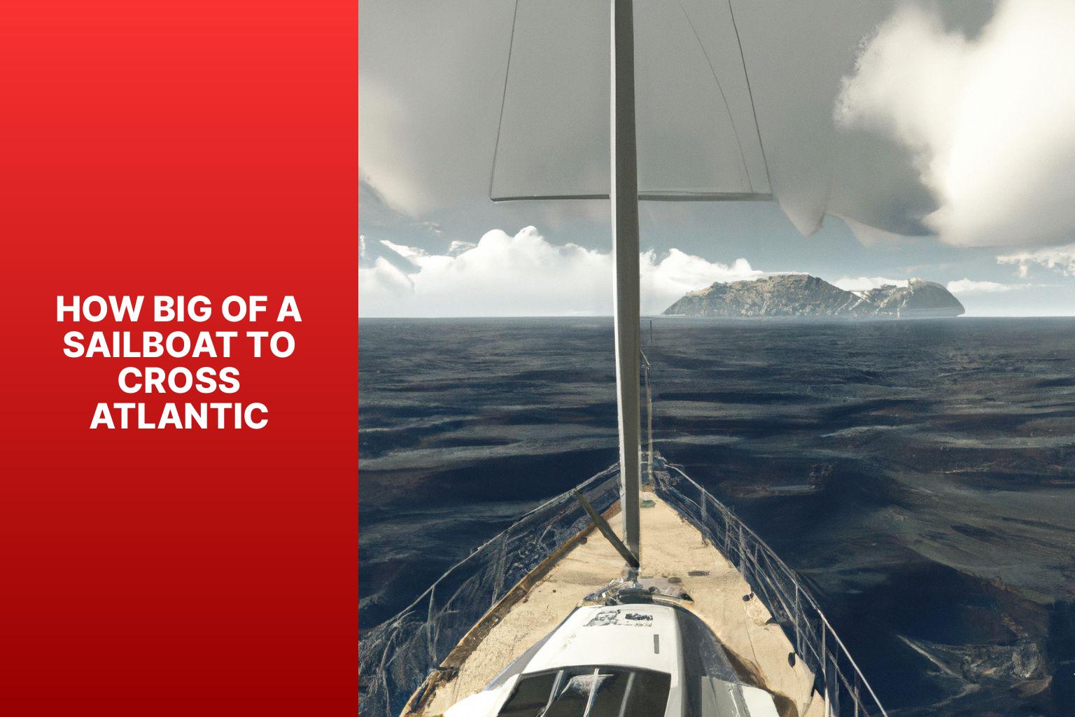 crossing the atlantic by sailboat