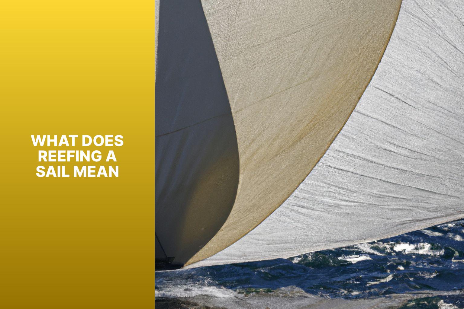 Understanding the Meaning of Reefing a Sail: A Comprehensive Guide
