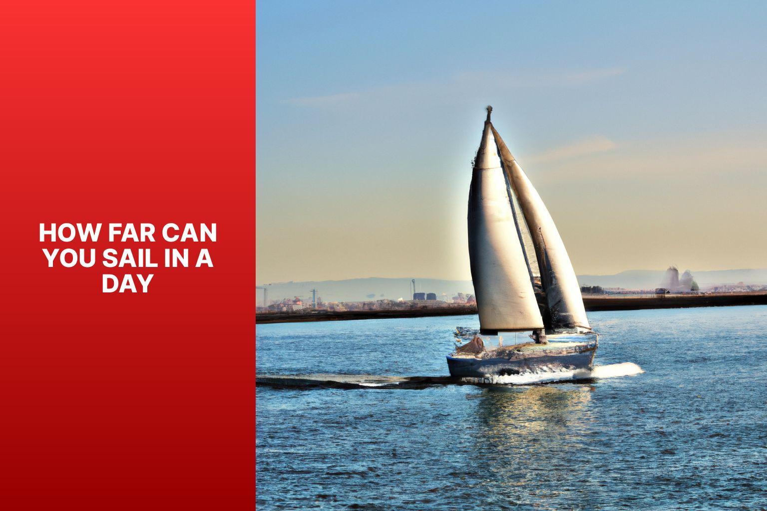 Maximizing Your Sailing Distance: How Far Can You Sail In A Day?