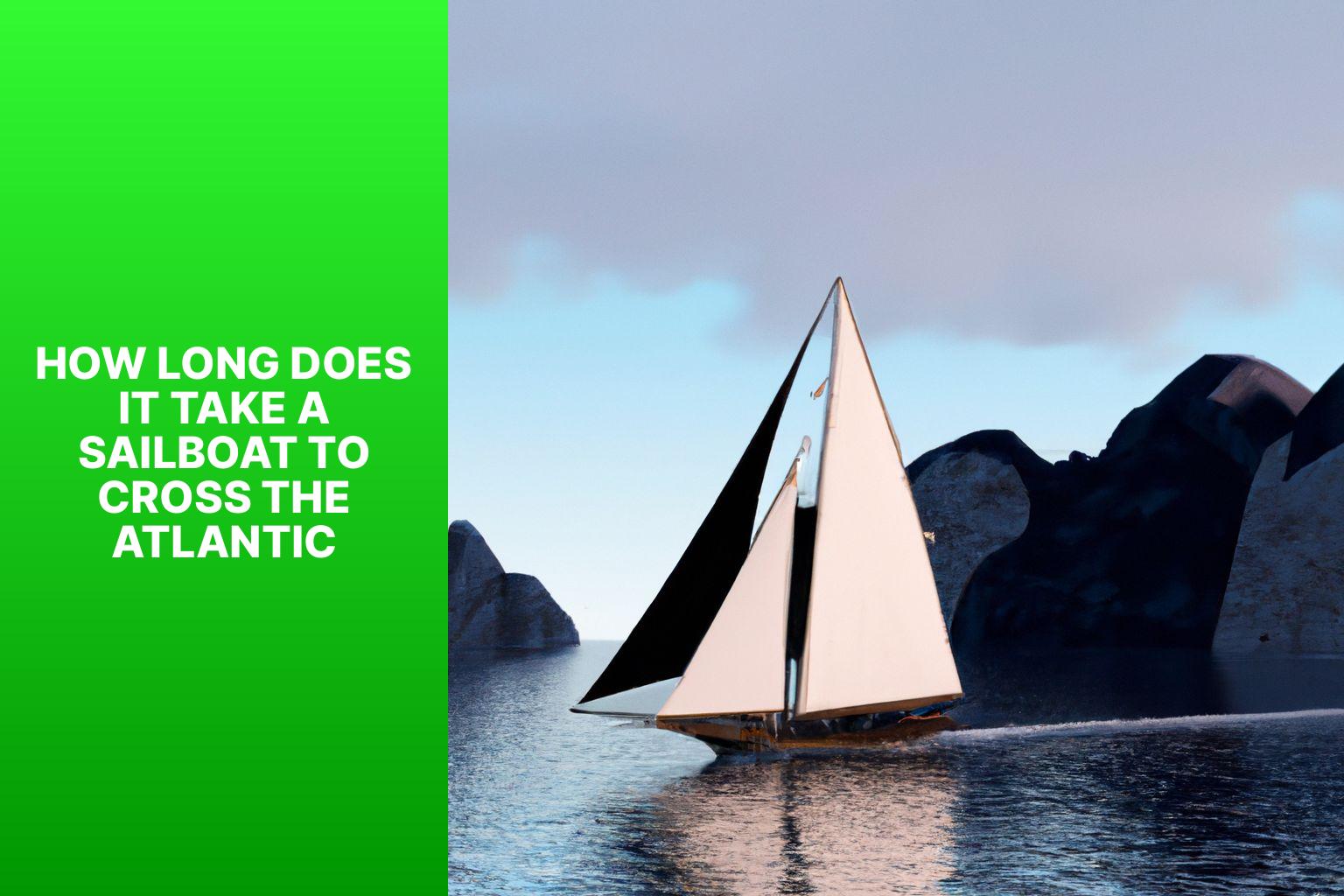 Time Estimation: How Long Does It Take a Sailboat to Cross the Atlantic?