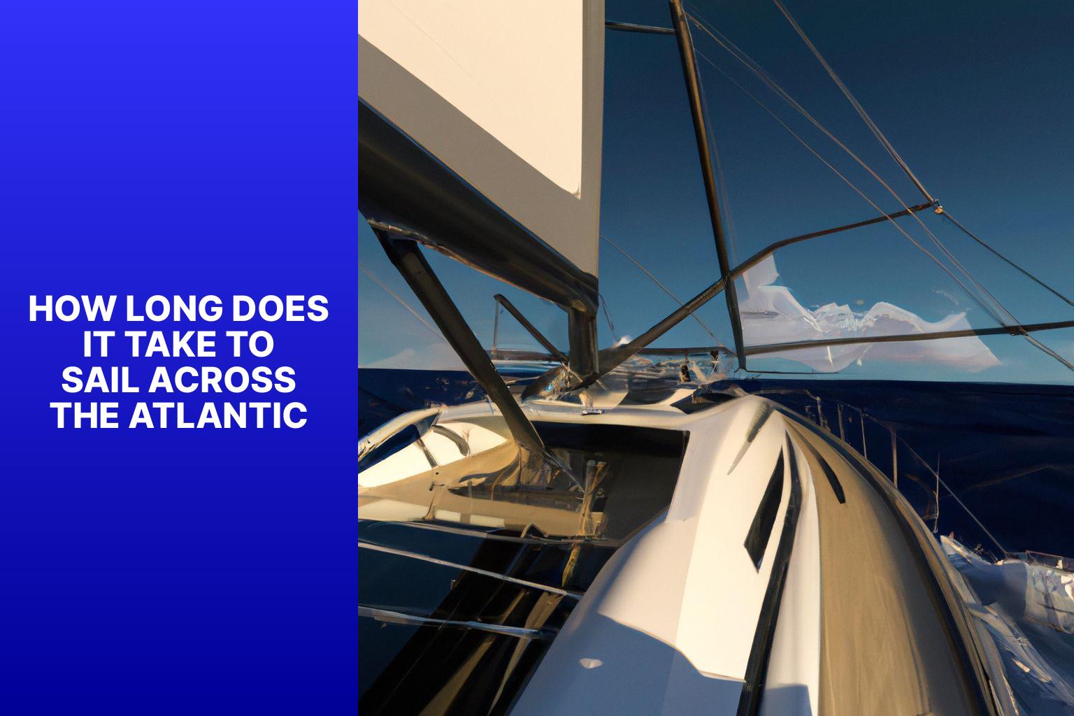 how long to cross the atlantic by motor yacht