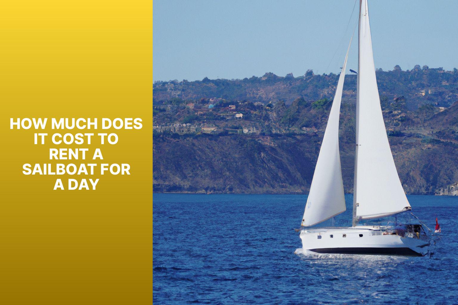 Affordable Sailboat Rentals: Cost to Rent a Sailboat for a Day Explained