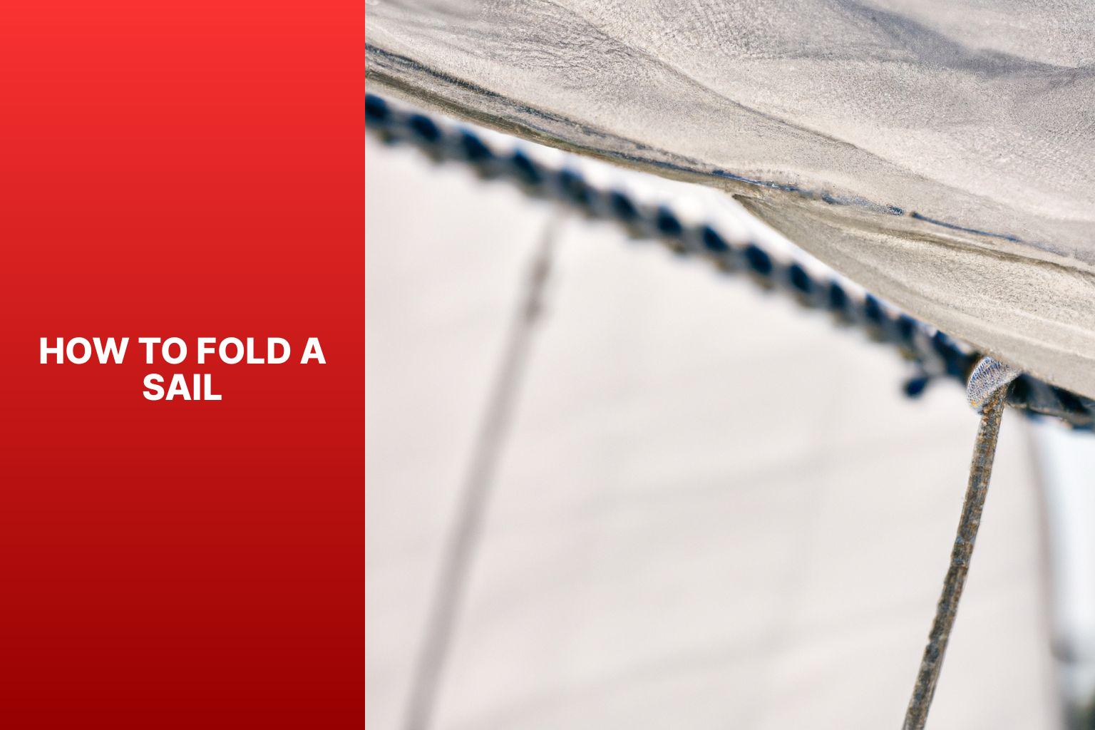Learn the Step-by-Step Process of Folding a Sail for Easy Storage