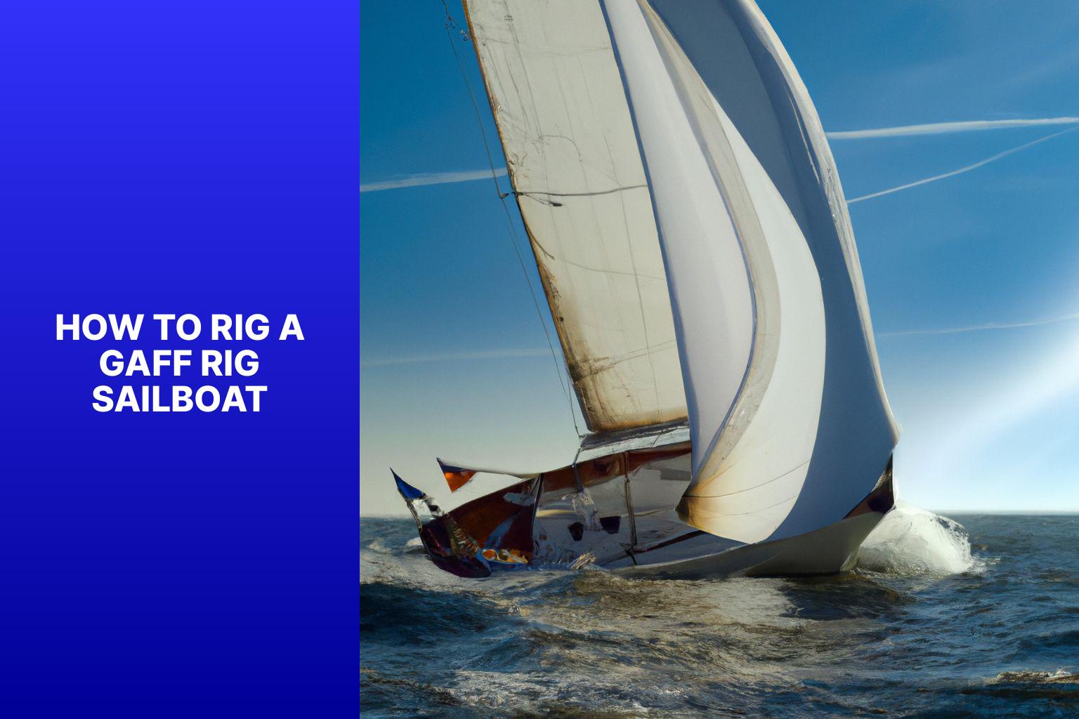 what is a gaff rigged sailboat