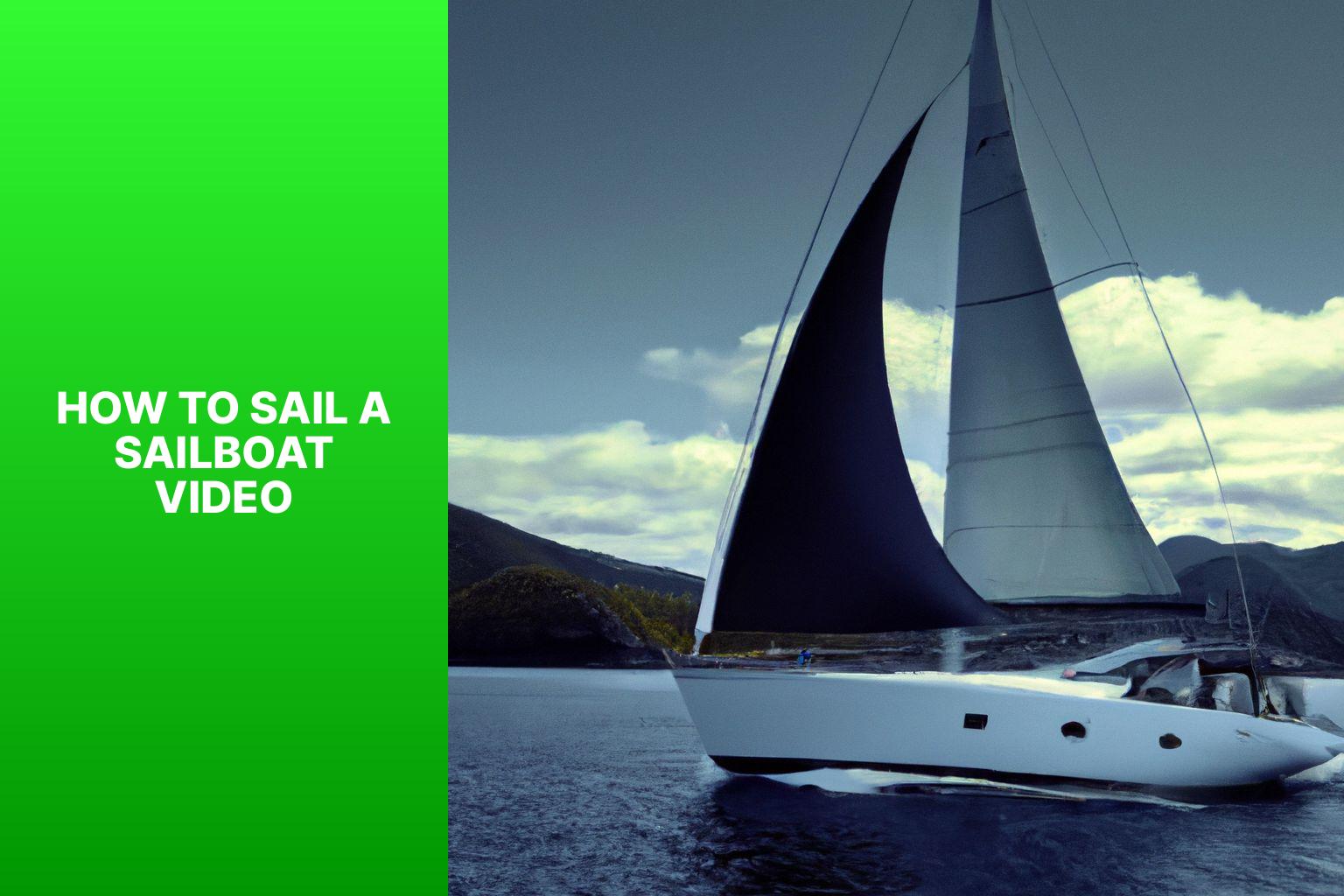 Learn How to Sail a Sailboat with Step-by-Step Video Instructions