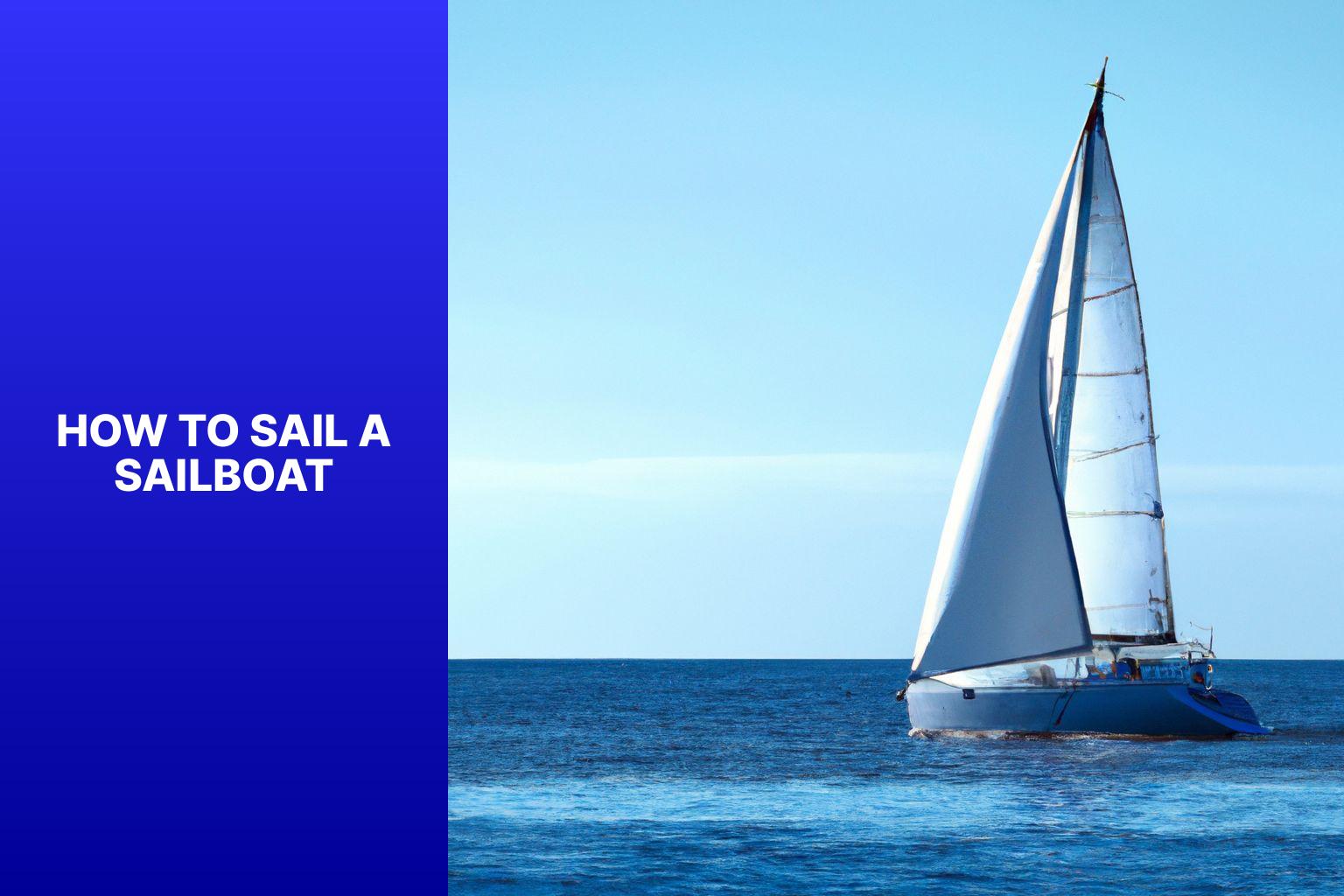 steps to tack a sailboat